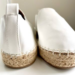 White espadrilles